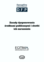 Publikacja poświęcona tematyce dyscypliny finansów publicznych